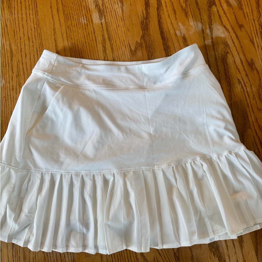 Under Armour White Skater Mini Skirt